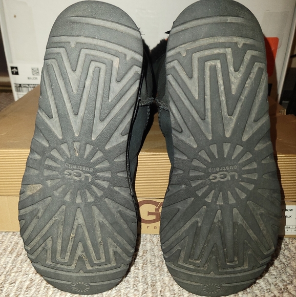 Women's UGG boots black size 8 - Picture 4 of 4